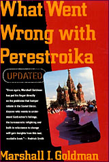 Cover of the book - What Went Wrong With Perestroika, by Marshall I. Goldman.