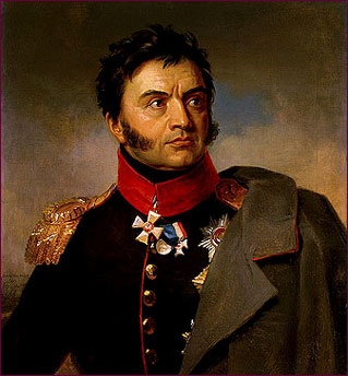Portrait of Nikolai N. Rayevsky, 1812 War Hero, George Dawe, No later than 1828, Oil on canvas.