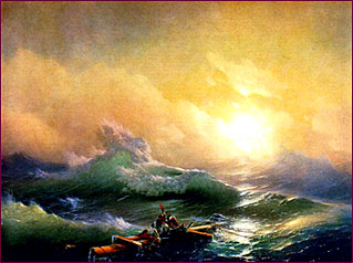 Aivazovski - The Tenth Wave, 1850.