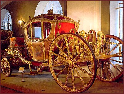 Carraige belonged to Catherine the Great.