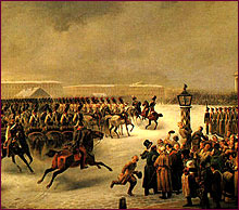Desember 1825 shooting. V. Timm, 1853.
