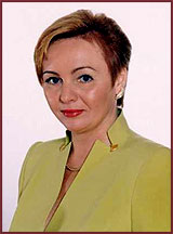 First Lady, Ludmila Putina.