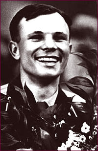 Yuri Gagarin.