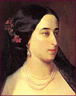 Pushkin's daughter Maria Gartung.