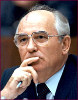 Mikchail Gorbachev.