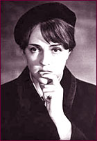 Katherina Gradova played Kath, radio operator, in “The Seventeen Moments of Spring”.