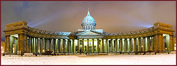 Kazan Cathedral in Saint Petersburg.