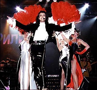 Philip Kirkorov, May 1998, show in Las Vegas.