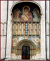 Entrance to the Assumption Cathedral