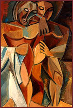 Friendship, Pablo  Picasso, 1908, from The Hermitage museum.