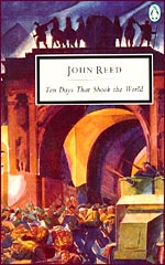 Cover of the book about October Revolution - Ten Days That Shook the World , by John Reed.