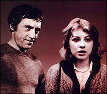 Vysotsky and Oksana, his last love.