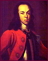 Tsarevch Alexis, Peter's son. 1710. Oil on canvas. J.Tannauer. The Russian Museum, St. Petersburg.