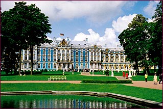 The Catherine Palace .