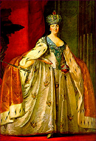 Portrait of the Empress Catherine ll, Levitski.