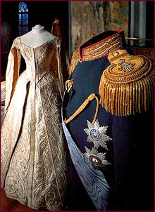 Coronation Uniform of Emperor Nicholas II and Empress Alexandra.