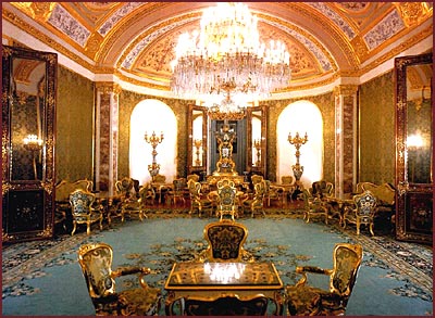 Kremlin. The Green Drawing Room.