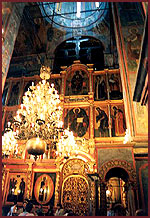 Inside the Archangel Cathedral..